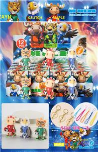 盒庄12只世界杯吉祥物软胶 - OBL10412808