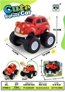 大脚怪卡通出租车 - OBL10412846