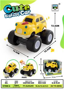 大脚怪卡通出租车 - OBL10412847