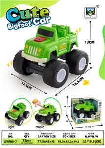 大脚怪卡通敞篷车 - OBL10412848