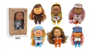 爆款正版1比1时装18CM全搪胶西班牙Mia土豆娃娃公仔 - OBL10413050