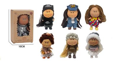 爆款正版1比1时装18CM全搪胶西班牙Mia土豆娃娃公仔 - OBL10413054