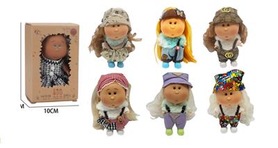 爆款正版1比1毛绒时装20CM全搪胶西班牙Mia土豆娃娃公仔[1件毛绒衣服】【一件时装衣服】 - OBL10413059