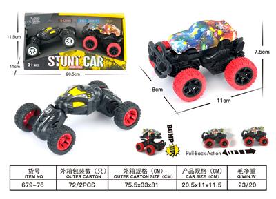 碰撞变形车＋回力攀爬车
（三款混装） - OBL10413130