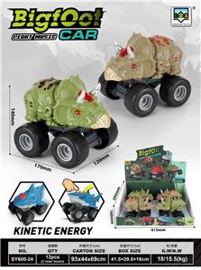 滑行三角龙大脚车（带灯光音乐） 
 4只装 - OBL10413163