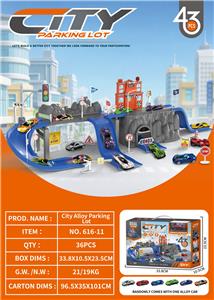 （开窗盒）
赛车合金停车场 - OBL10413525