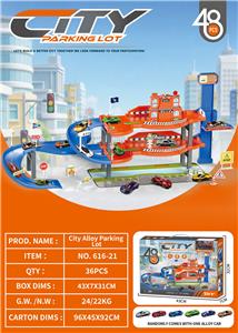 （开窗盒）
赛车合金停车场 - OBL10413530