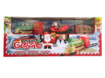 古典蒸汽电动轨道火车
(圣诞款） - OBL10414759