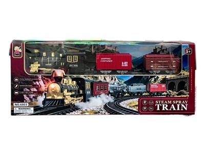 仿真蒸汽电动轨道火车 - OBL10414760
