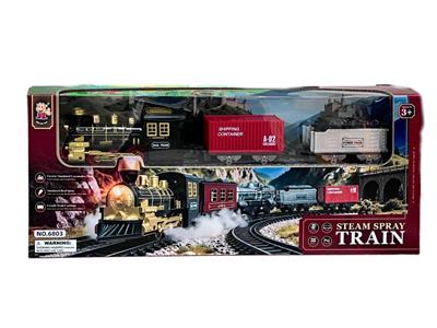 仿真蒸汽电动轨道火车 - OBL10414761