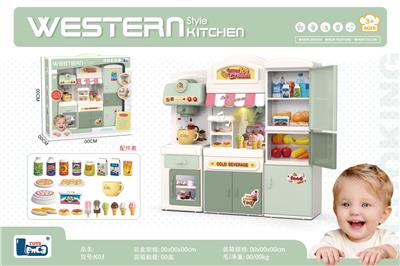 咖啡台+冰淇淋台+冰箱 - OBL10414884