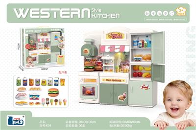 汉堡台+冰淇淋台+冰箱 - OBL10414885