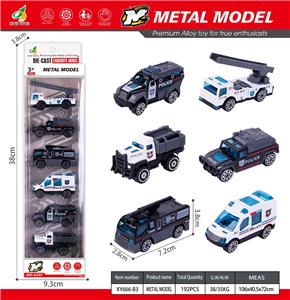 6只合金消防特警 - OBL10415315