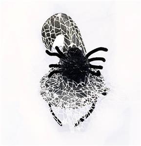 巫婆南瓜头饰加蜘蛛 - OBL10415928