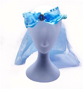 带电闪光珠串头纱 - OBL10415973