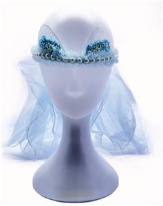 带电闪光加PVC耳朵头纱 - OBL10415987