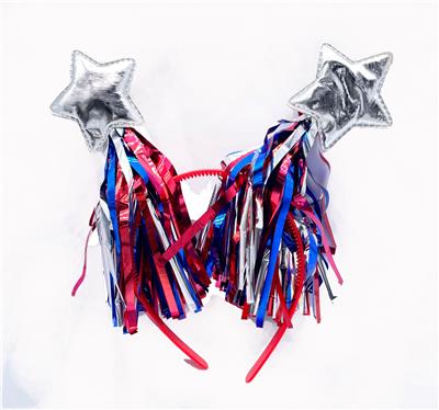 银布星星头饰加彩膜 - OBL10416069