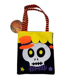 无纺布骷髅头手袋 - OBL10416086