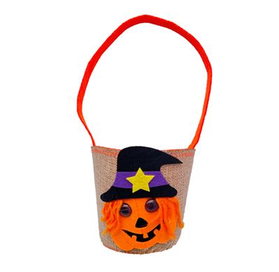 无纺布加麻布巫婆手提袋 - OBL10416089