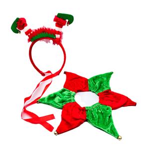 小丑围巾加小丑鞋头饰2件套 - OBL10416112