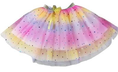 加蝴蝶结双层裙子烫碎钻 - OBL10416162