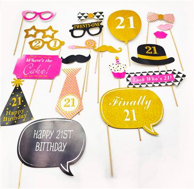 卡头袋20PCS节日装饰纸卡 - OBL10416195