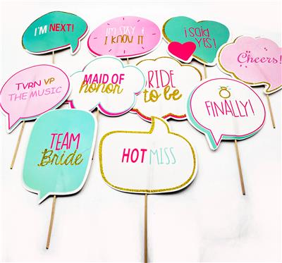 卡头袋10PCS节日装饰纸卡 - OBL10416198