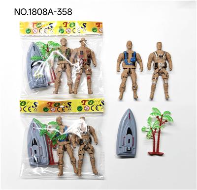 军人套装（2款混装） - OBL10416485