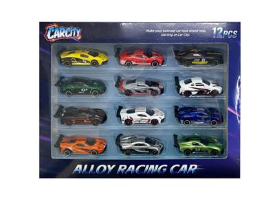 1:64合金车12只开窗盒装 - OBL10416959