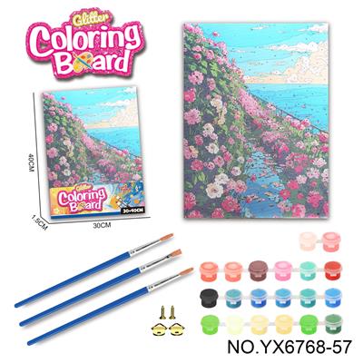 风景系列-涂鸦数字油画（30*40CM） - OBL10417274