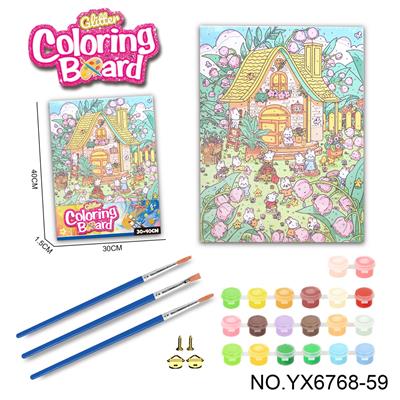 风景系列-涂鸦数字油画（30*40CM） - OBL10417276