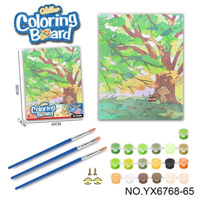 风景系列-涂鸦数字油画（40*50CM） - OBL10417282