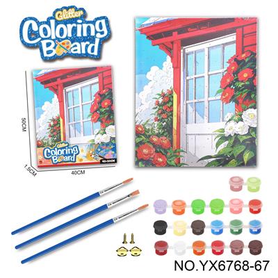 风景系列-涂鸦数字油画（40*50CM） - OBL10417284