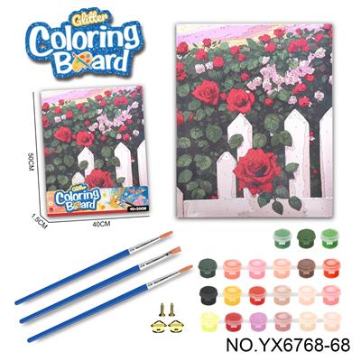 风景系列-涂鸦数字油画（40*50CM） - OBL10417285