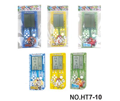 解压益智掌上经典游戏机（俄罗斯方块）2粒7号不包 - OBL10417357