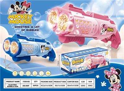 米奇双喷头电动泡泡枪 - OBL10418511
