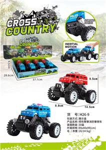 惯性警察消防攀爬车8PCS - OBL10418812