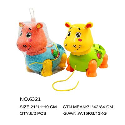 拖拉积木河马 - OBL10419043