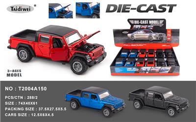 1：32 开车门吉普角斗士合金车  回力 - OBL10420861