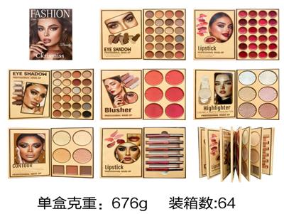 精美书本7层彩妆眼影 - OBL10422395