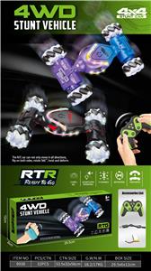 灯光特技车-          （七彩灯，音乐，扭变）10通 也可以算14通     可清装可2色混装 - OBL10422566