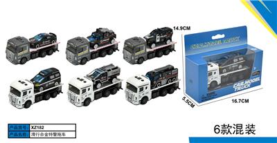 滑行合金特警拖车 - OBL10423526