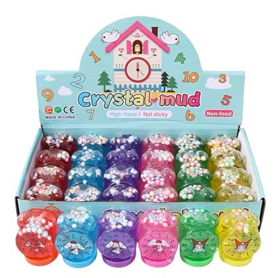 三丽鸥钟表水晶泥（24瓶一盒） - OBL10423590