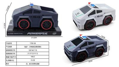 Q版1：20特斯拉惯性警车 - OBL10424978