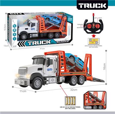 27MHz 1:12四通带前车灯遥控救援车（不包电） - OBL10425455