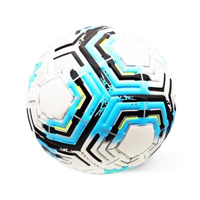 9寸机缝压纹无边蓝色12片足球 - OBL10426754