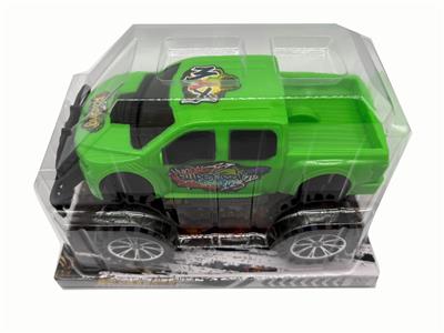 高脚喷漆惯性越野皮卡车（涂鸦标） - OBL10426908