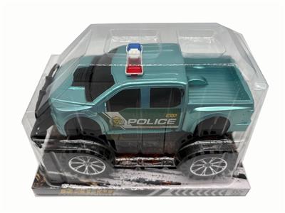 高脚喷漆惯性越野皮卡警车 - OBL10426912