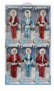 11寸实身男女芭比6pcs展示盒 - OBL10427214