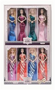 11寸实身关节洋装芭比2PCS展示盒 - OBL10427229